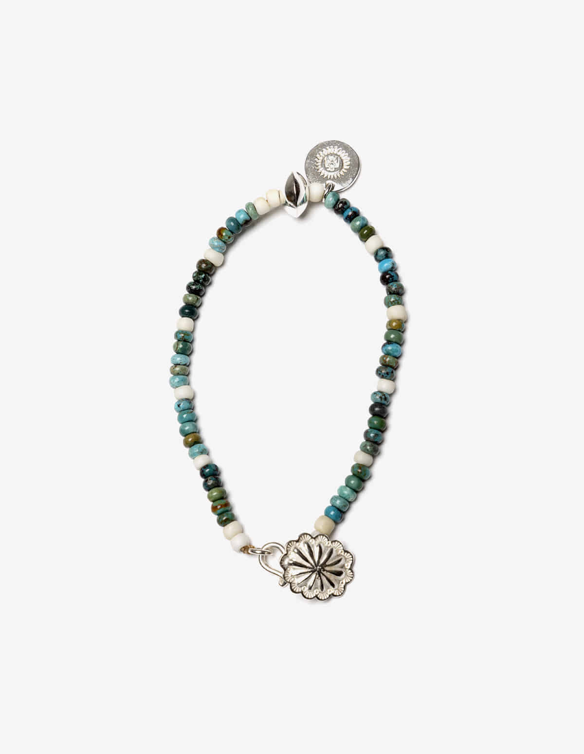 Pherrow&#039;s X Peace, Silver Bracelet2 (Turquoise)