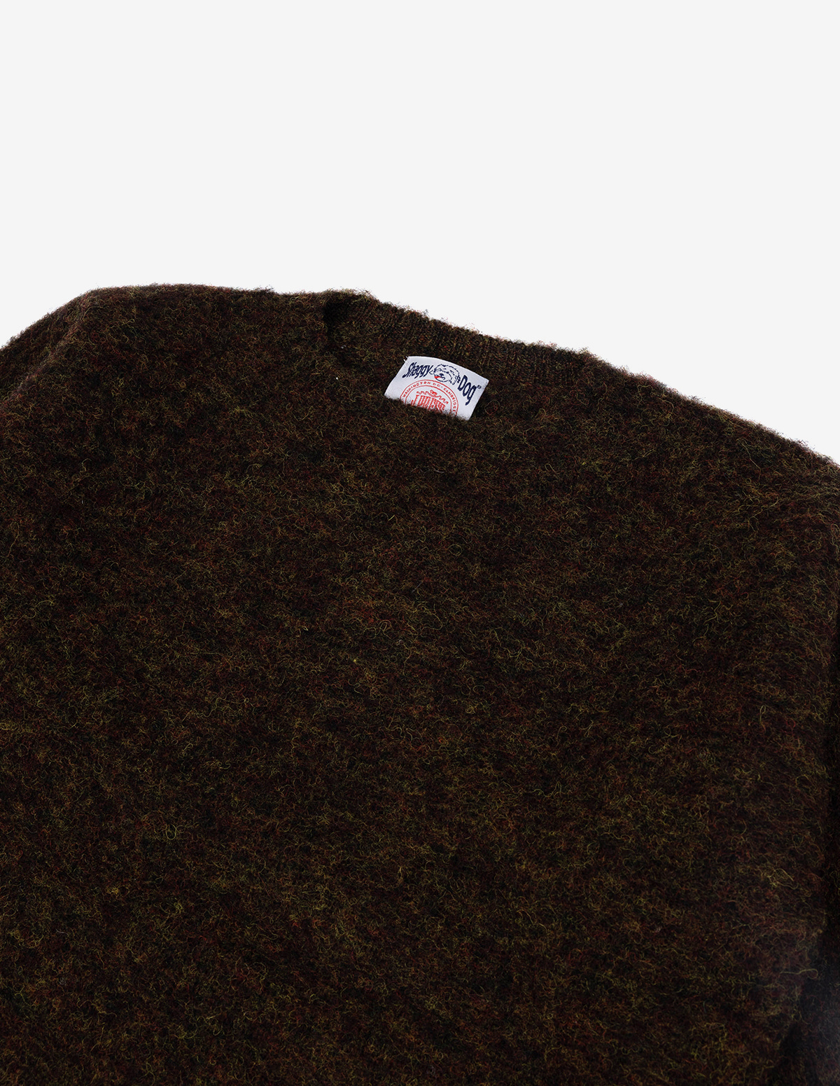 Shaggy Dog Sweater Dark Brown Mix