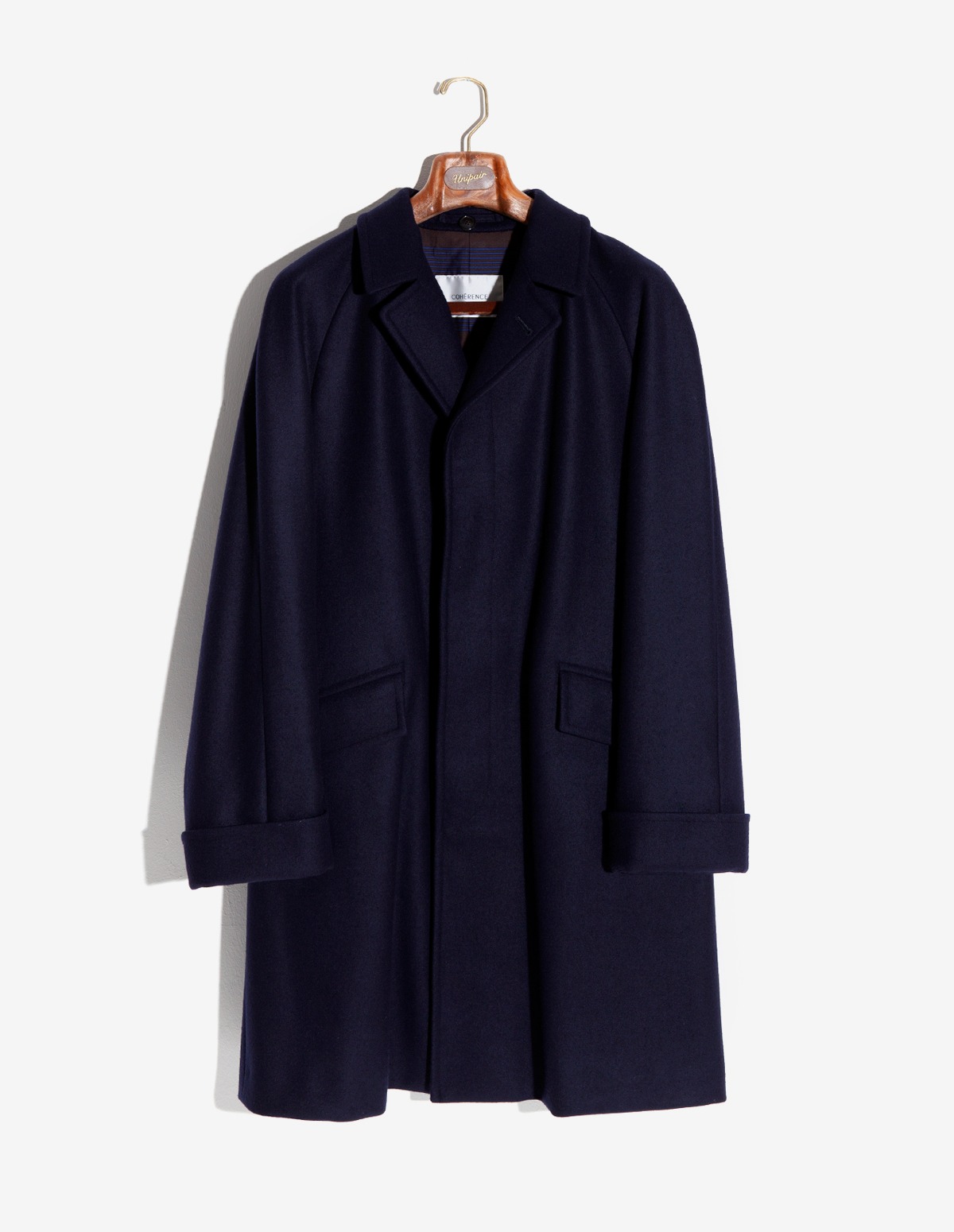 CORB Melton Jersey Coat (D.Blue)