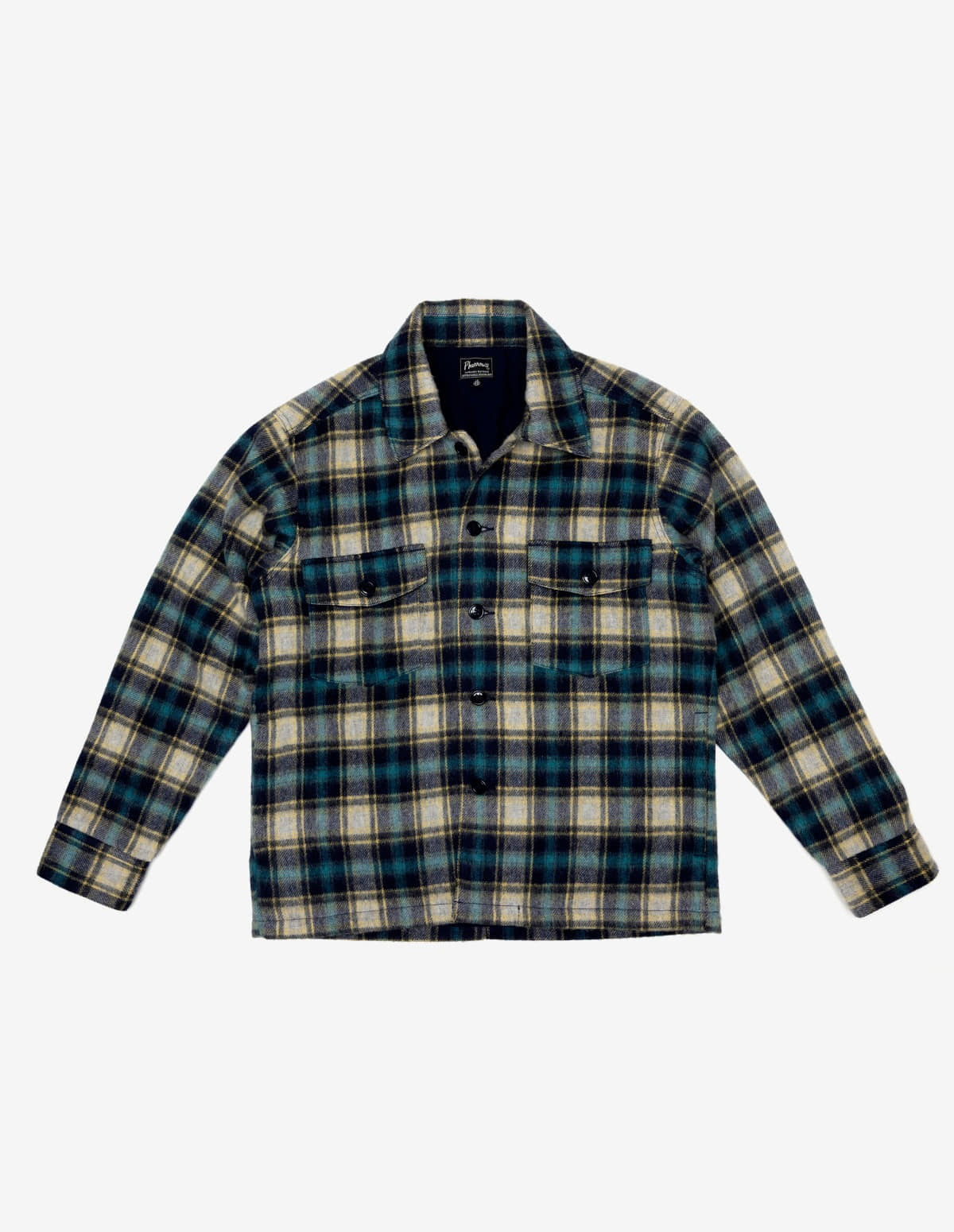 22W-PCSJ1 CPO Wool Shirt Jacket