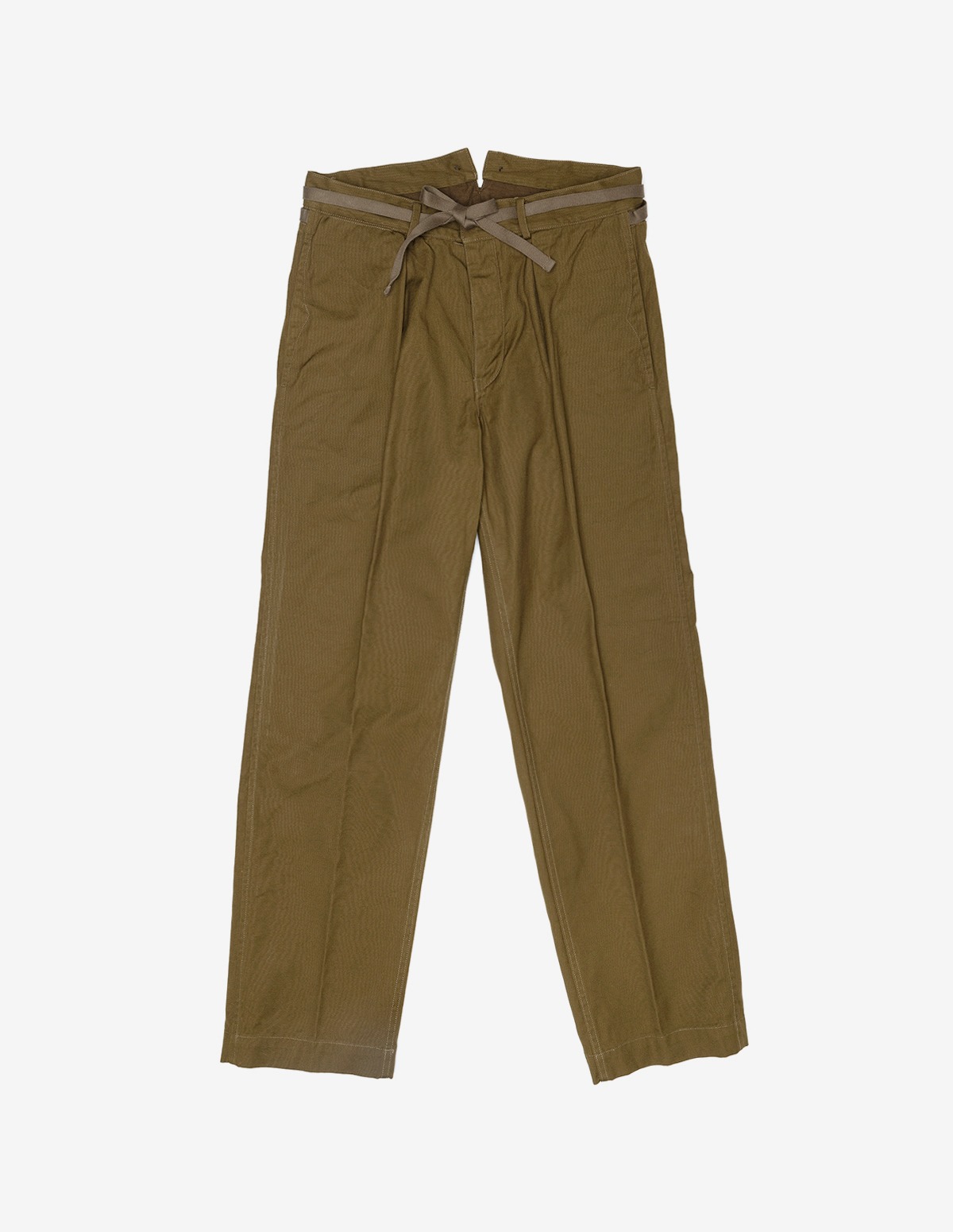 ALAIN Coherence Yacht Canvas Trousers