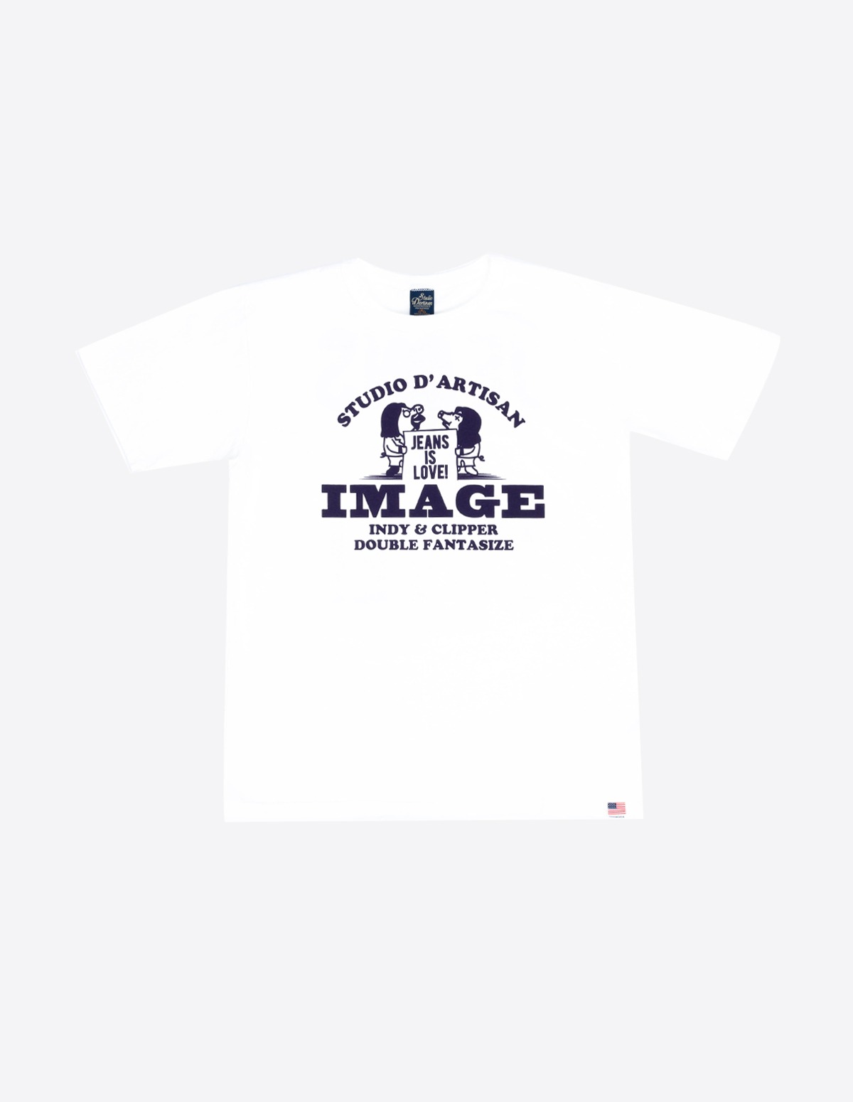 8106A USA Cotton Print T-shirt