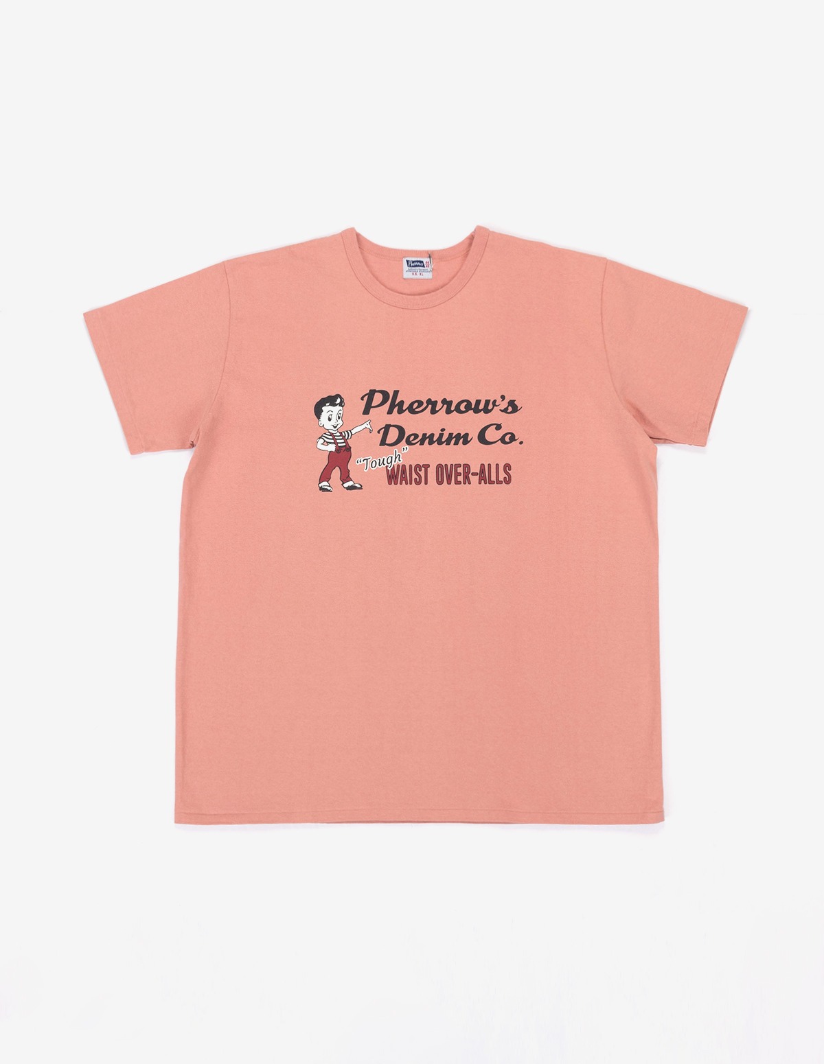 23S-PMT2 Pherrow&#039;s Denim Co. T-shirts (Pink)