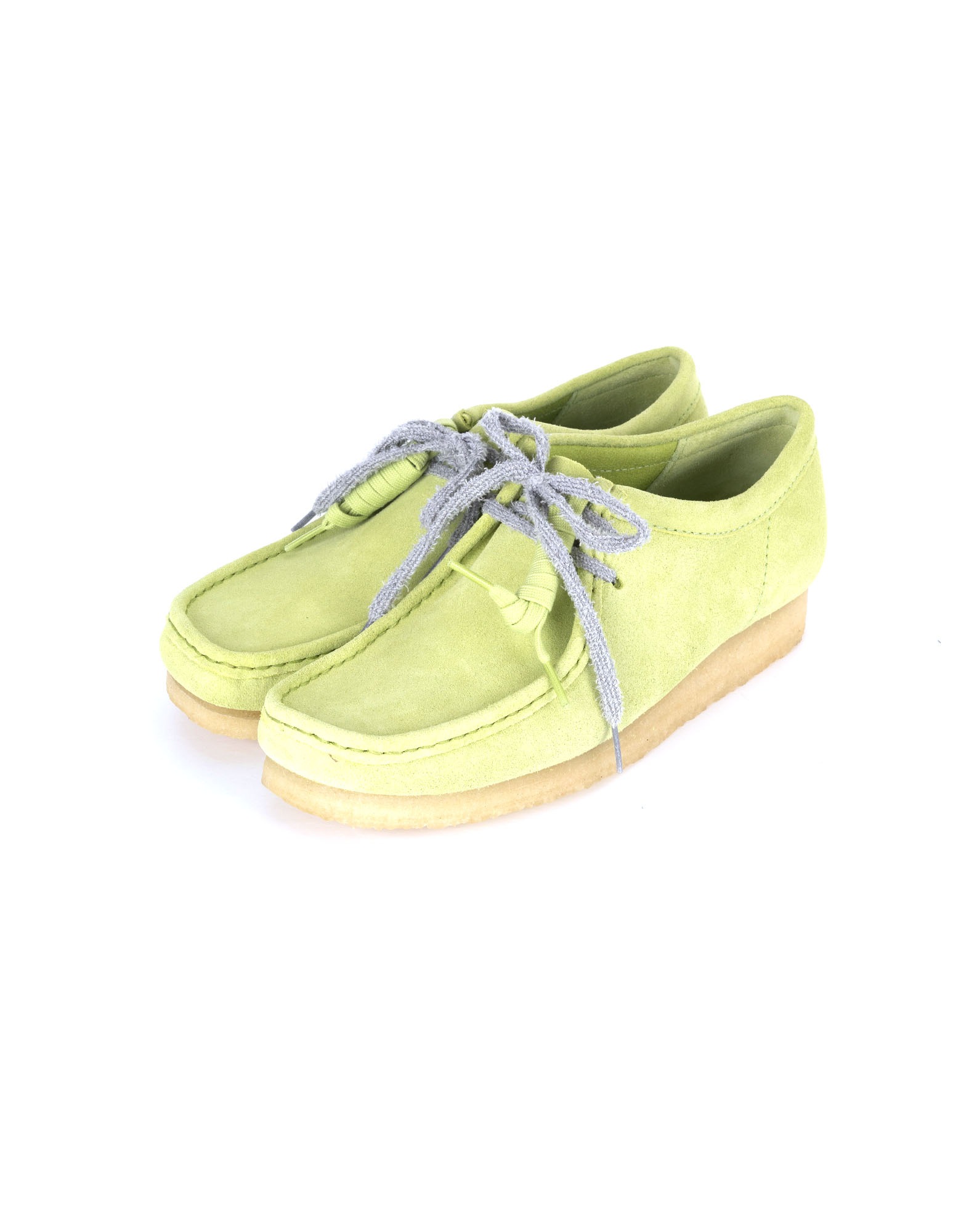 Mens Wallabee Suede (Pale Lime)