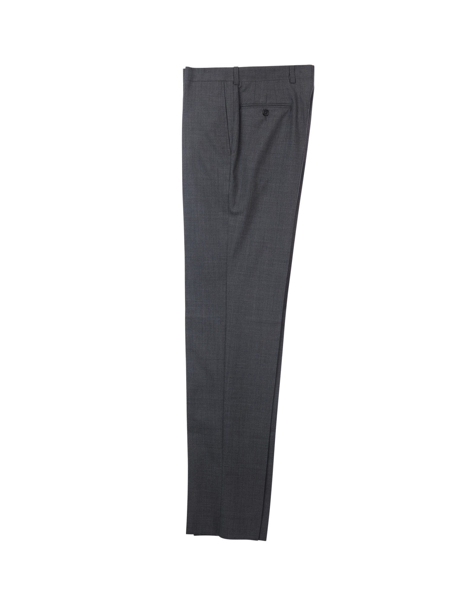 Wool Tropical Trousers (Grey)